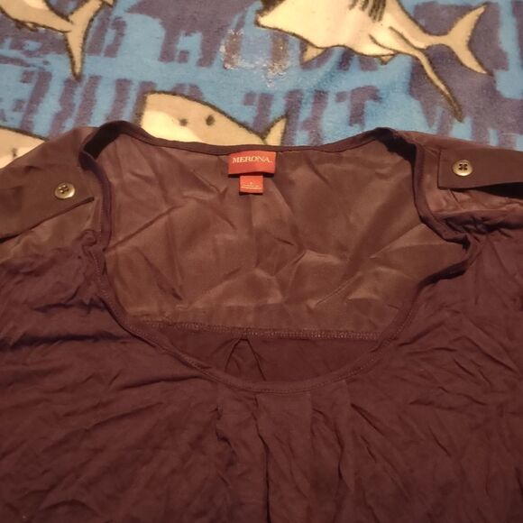 Merona brand Ladies Top - Size: 1 (0231) - Picture 3 of 7